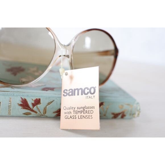 Vintage 1970s Sunglasses Disco retro Made In Italy samco main image 5